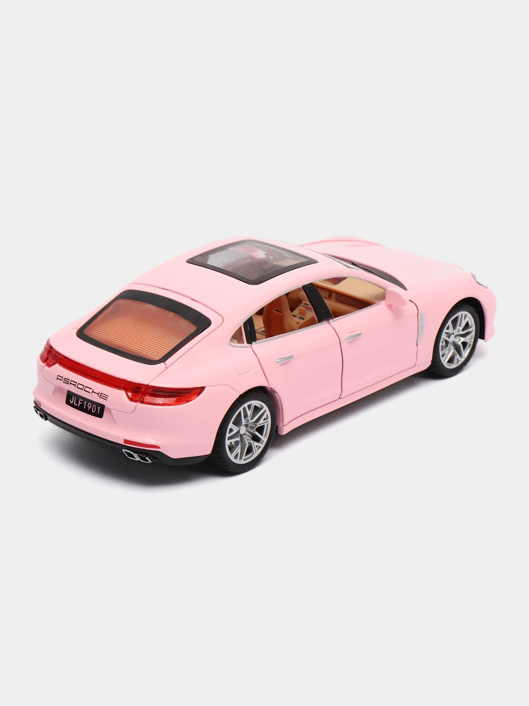 Розовый металлическая машинка 1:24 Porsche 1900-13