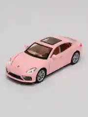 Розовый металлическая машинка 1:24 Porsche 1900-13