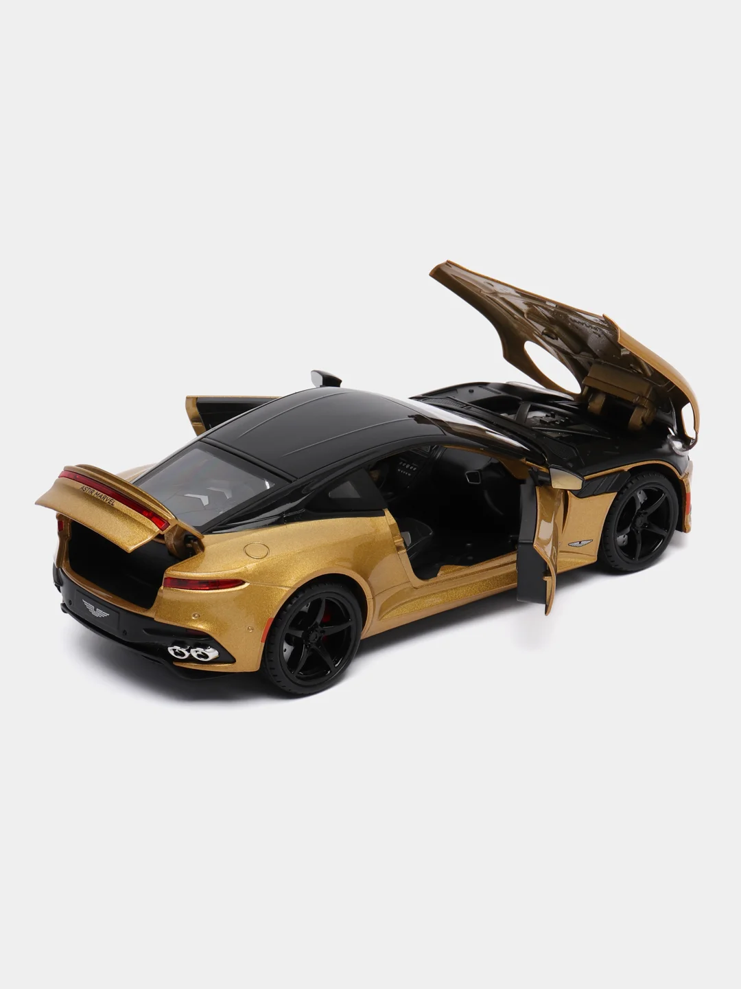 Золотой металлическая машинка Aston Martin 1:22