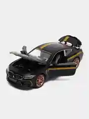 Черный игрушечный автомобиль BMW M8 M-Power 1:24 MiniAuto