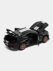Черный металлическая машинка Ford Mustang Shelby GT500 2406B, 1:24