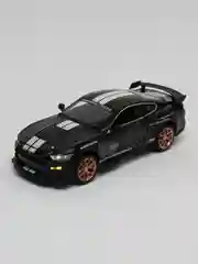 Черный металлическая машинка Ford Mustang Shelby GT500 2406B, 1:24