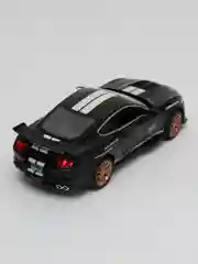 Черный металлическая машинка Ford Mustang Shelby GT500 2406B, 1:24