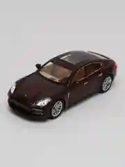 Бордовый металлическая машинка 1:24 Porsche 1900-13