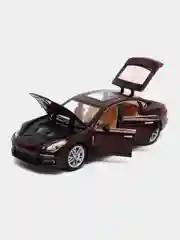 Бордовый металлическая машинка 1:24 Porsche 1900-13