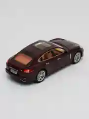 Бордовый металлическая машинка 1:24 Porsche 1900-13
