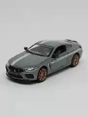 Серый игрушечный автомобиль BMW M8 M-Power 1:24 MiniAuto