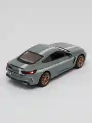 Серый игрушечный автомобиль BMW M8 M-Power 1:24 MiniAuto
