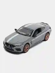 Серый игрушечный автомобиль BMW M8 M-Power 1:24 MiniAuto