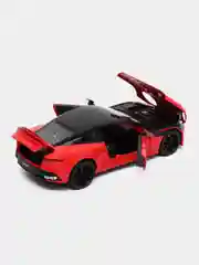 Красный металлическая машинка Aston Martin 1:22