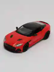 Красный металлическая машинка Aston Martin 1:22
