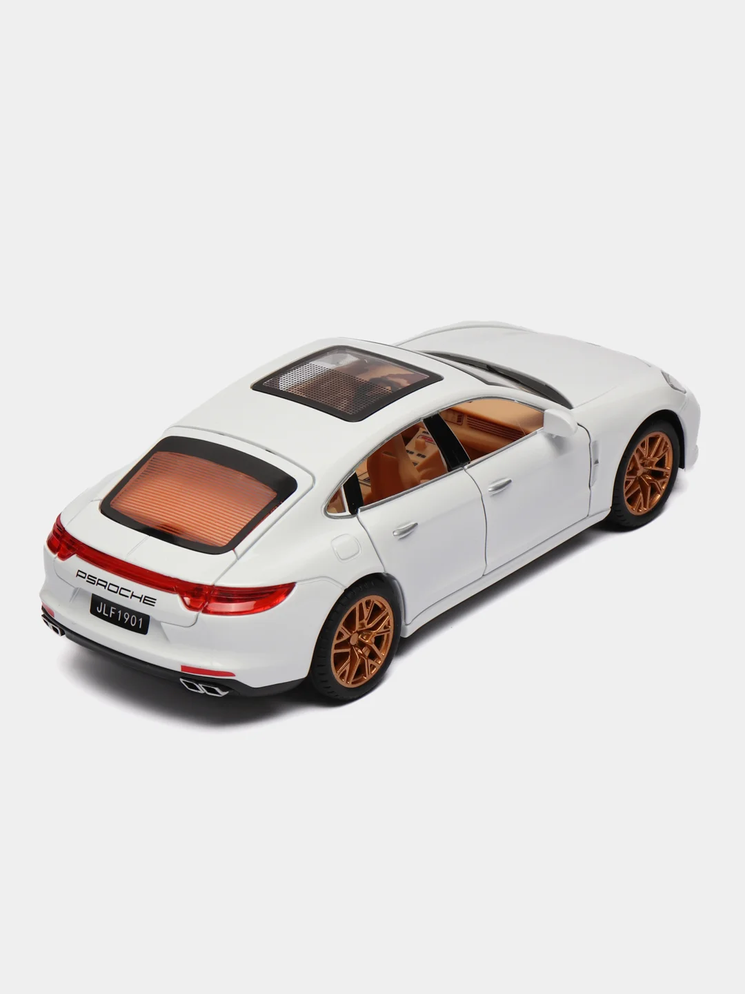 Белый металлическая машинка 1:24 Porsche 1900-13