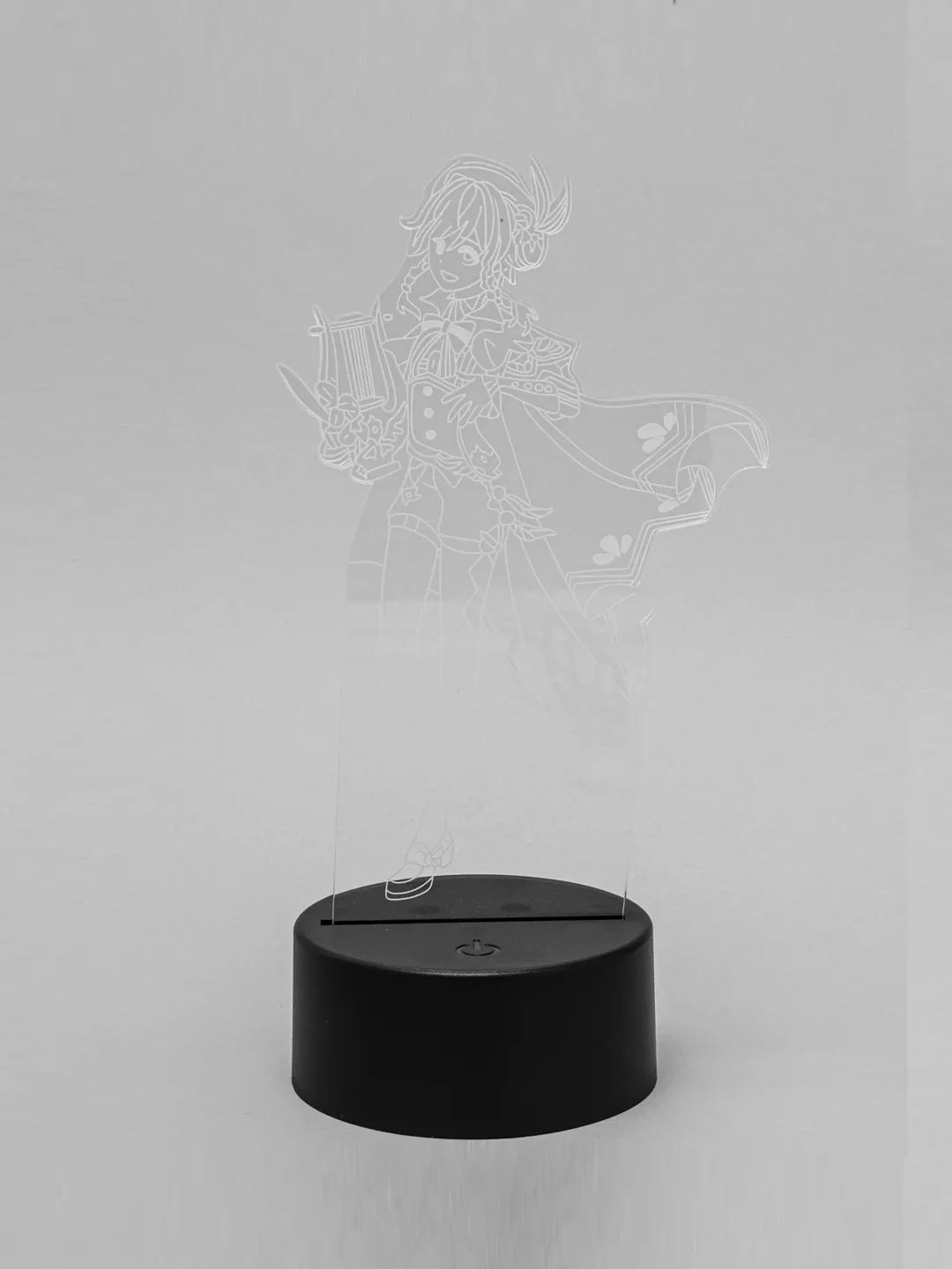 Индиго светильник ночник 3D "Genshin Impact", светодиодная настольная лампа с USB