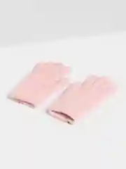 Розовый перчатки детские