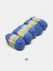 Темно-синий пряжа Пехорка "Детская новинка", 5 штук, 100% Акрил, 50 г, 200 м