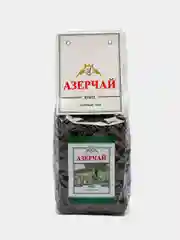 Чай АЗЕРЧАЙ "Букет", зеленый байховый, крупнолистовой, 200 г