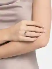 Серый металлик кольцо женское, безразмерное, регулируемое