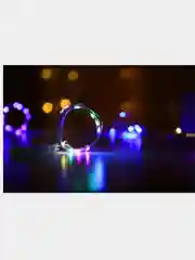 Фуксия светодиодная гирлянда-проволока