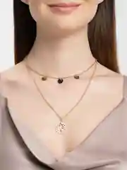 Желтый ожерелье с подвеской