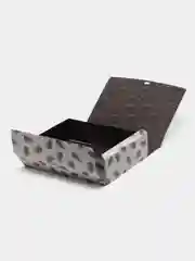 Ледяной коробка подарочная новогодняя на ленточке. 31*24,5*9 см