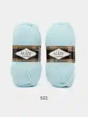 Ледяной пряжа Alize Lanagold, комплект 2 штуки, 3 штуки, 49% шерсть, 51% акрил, 100 г, 240 м,Ч1
