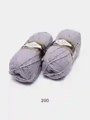 Лавандовый пряжа Alize Lanagold, комплект 2 штуки, 3 штуки, 49% шерсть, 51% акрил, 100 г, 240 м,Ч1