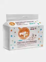 Пеленки - туалет впитывающие 60*60см для собак, животных MY PUPPY - 4 сл., 30 шт