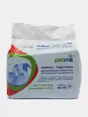 Пеленка впитывающая одноразовая Petmil для животных, 60х90 см, 30 штук
