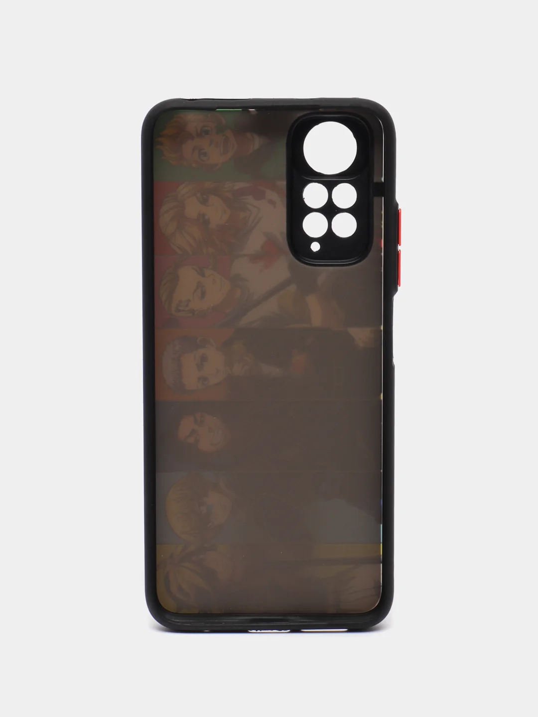 Лимонный чехол с рисунком на Xiaomi Redmi Note 11 4G и Redmi Note 11S 4G (Редми Нот 11 и  Нот 11с)