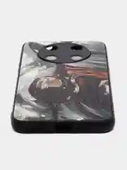 Бордовый чехол с рисунком на Huawei Nova Y90