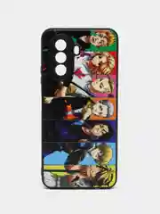 Лимонный чехол с рисунком на Huawei Nova Y70 (Хуавей Нова У70)