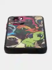 Салатовый чехол с рисунком на Poco M5s, Xiaomi Redmi Note 10 и Note 10S (Поко М5с и Редми Нот 10)
