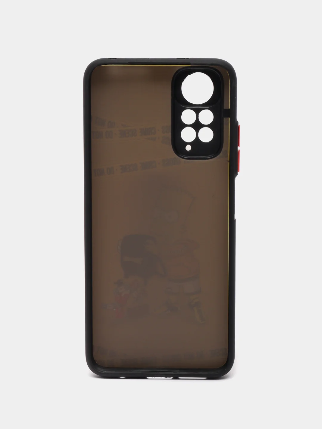 Желтый чехол с рисунком на Xiaomi Redmi Note 11 4G и Redmi Note 11S 4G (Редми Нот 11 и  Нот 11с)
