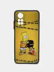 Желтый чехол с рисунком на Xiaomi Redmi Note 11 4G и Redmi Note 11S 4G (Редми Нот 11 и  Нот 11с)
