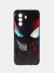 Черный чехол с рисунком на Huawei Nova Y70 (Хуавей Нова У70)