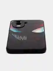 Черный чехол с рисунком на Huawei Nova Y70 (Хуавей Нова У70)
