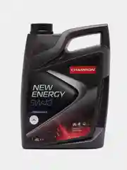Синтетическое моторное масло Champion New Energy 5w40 API SN/SF, 4 л