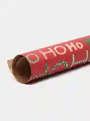 Медный крафтовая подарочная упаковочная бумага новогодняя с различным принтом Новый Год 1 лист