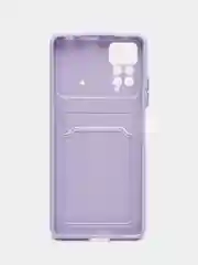 Лавандовый чехол XIAOMI REDMI NOTE 12 PRO 4g / REDMI NOTE 11 PRO/ Redmi Note 11e pro карман для карты