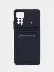 Темно-синий чехол XIAOMI REDMI NOTE 12 PRO 4g / REDMI NOTE 11 PRO/ Redmi Note 11e pro карман для карты