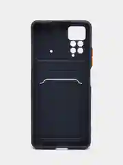 Темно-синий чехол XIAOMI REDMI NOTE 12 PRO 4g / REDMI NOTE 11 PRO/ Redmi Note 11e pro карман для карты
