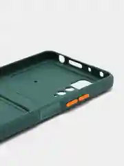 Тёмно-зелёный чехол XIAOMI REDMI NOTE 12 PRO 4g / REDMI NOTE 11 PRO/ Redmi Note 11e pro карман для карты