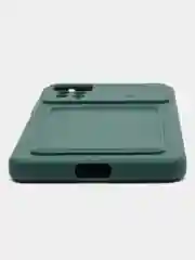 Тёмно-зелёный чехол XIAOMI REDMI NOTE 12 PRO 4g / REDMI NOTE 11 PRO/ Redmi Note 11e pro карман для карты