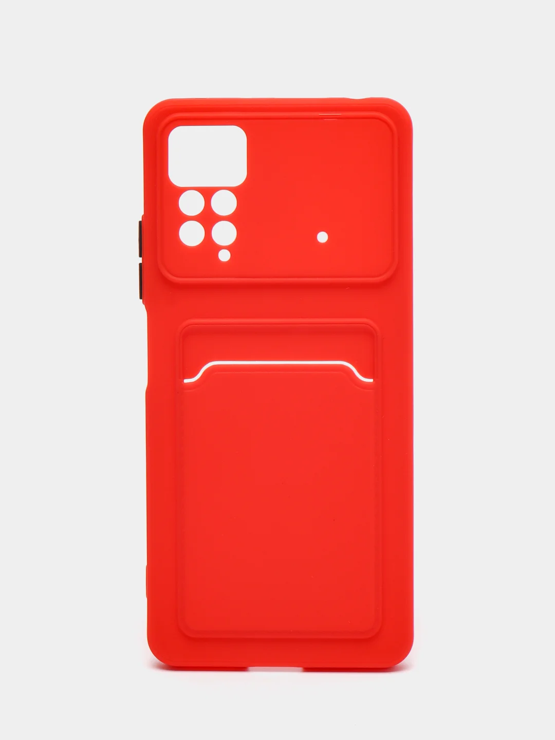 Красный чехол XIAOMI REDMI NOTE 12 PRO 4g / REDMI NOTE 11 PRO/ Redmi Note 11e pro карман для карты