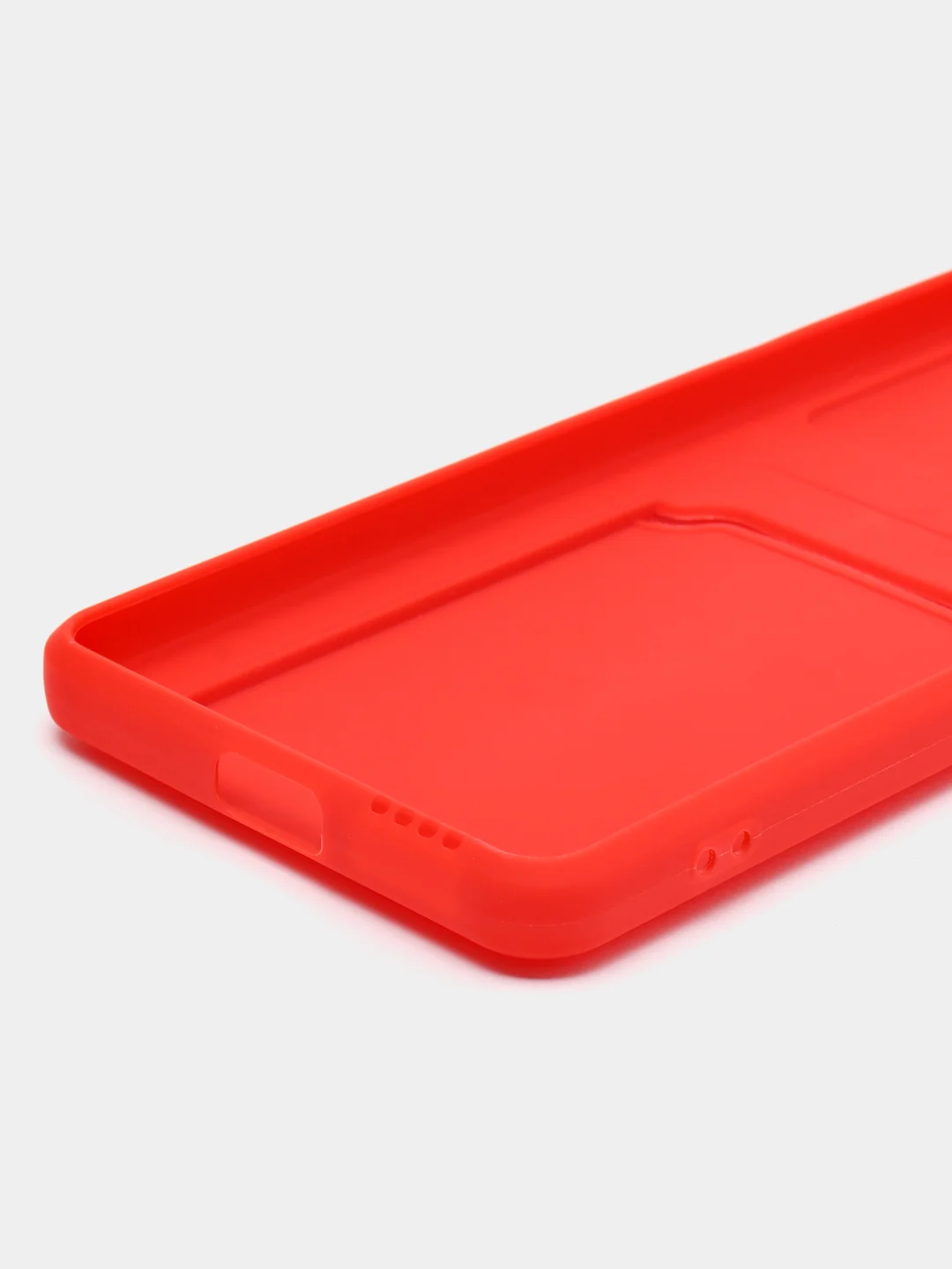 Красный чехол XIAOMI REDMI NOTE 12 PRO 4g / REDMI NOTE 11 PRO/ Redmi Note 11e pro карман для карты