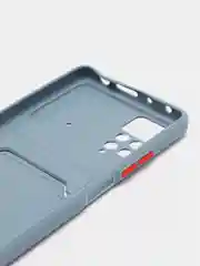 Серый чехол XIAOMI REDMI NOTE 12 PRO 4g / REDMI NOTE 11 PRO/ Redmi Note 11e pro карман для карты
