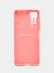 Розовый чехол XIAOMI REDMI NOTE 12 PRO 4g / REDMI NOTE 11 PRO/ Redmi Note 11e pro карман для карты
