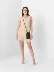 Коричневый сумка через плечо
