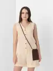 Коричневый сумка через плечо
