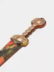 Алый гладиус, деревянный римский меч, игрушечное оружие